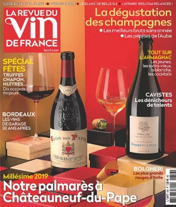 La Revue Du Vin De France N°656 – Décembre 2021  [Magazines]