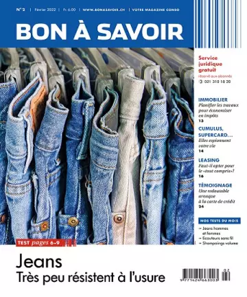 Bon à Savoir N°2 – Février 2022  [Magazines]