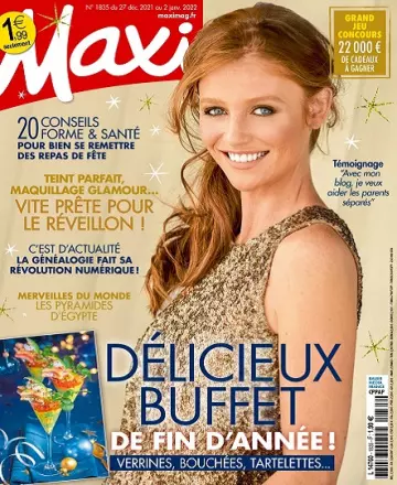 Maxi N°1835 Du 27 Décembre 2021  [Magazines]