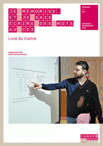 Je mémorise et je sais écrire des mots au CE2 - Livre du maître  [Livres]