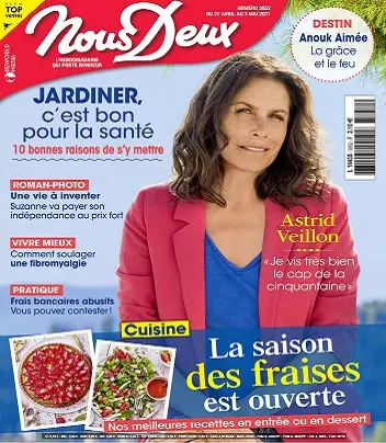 Nous Deux N°3852 Du 27 Avril 2021  [Magazines]