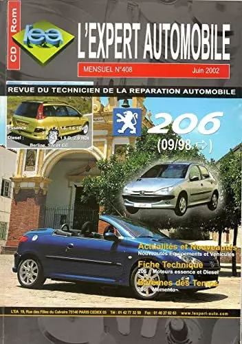 REVUE TECHNIQUE L'EXPERT AUTOMOBILE N° 408 PEUGEOT 206  [Magazines]