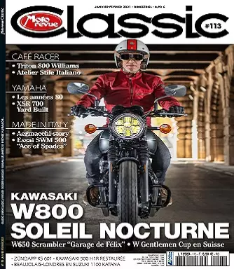 Moto Revue Classic N°113 – Janvier-Février 2021  [Magazines]