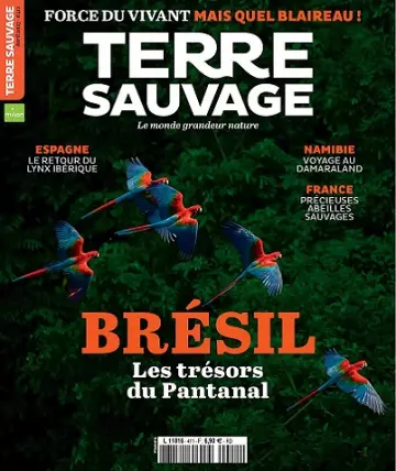 Terre Sauvage N°411 – Avril 2023  [Magazines]