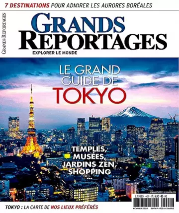 Grands Reportages N°497 – Février 2022  [Magazines]