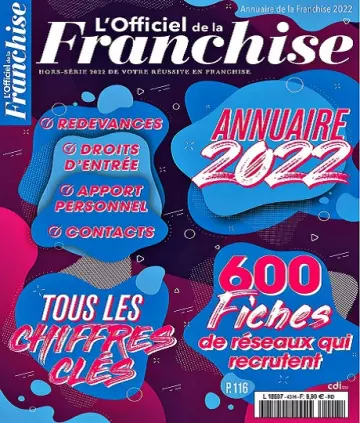 L’Officiel De La Franchise Hors Série N°43 – Annuaire 2022  [Magazines]