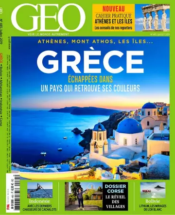 Geo N°485 – Juillet 2019  [Magazines]