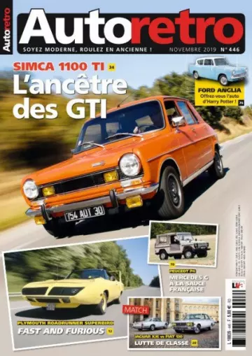 Autoretro - Novembre 2019  [Magazines]