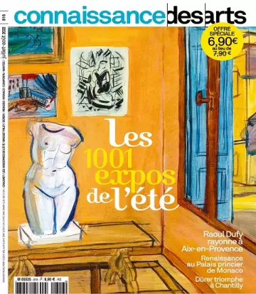 Connaissance Des Arts N°816 – Juillet-Août 2022  [Magazines]