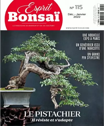 Esprit Bonsaï N°115 – Décembre 2021-Janvier 2022  [Magazines]