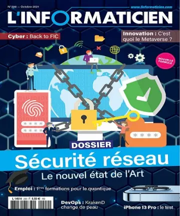 L’Informaticien N°200 – Octobre 2021  [Magazines]