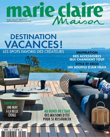 Marie Claire Maison N°542 – Juillet-Août 2023  [Magazines]