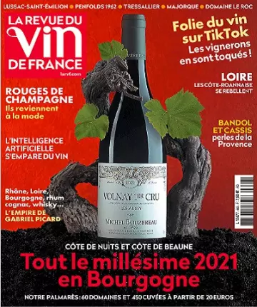 La Revue Du Vin De France N°668 – Mars 2023  [Magazines]