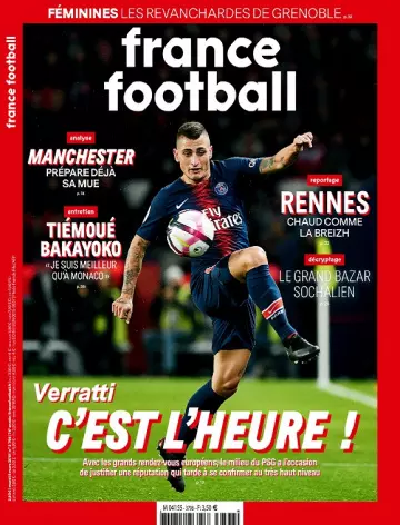 France Football N°3798 Du 5 Mars 2019  [Magazines]