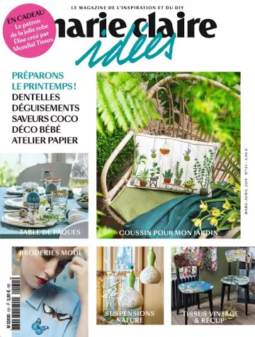 Marie Claire Idées N°131 – Mars-Avril 2019  [Magazines]