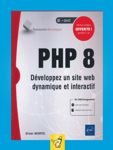 PHP 8 - Développer un site web  [Livres]