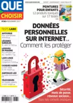 QUE CHOISIR N563 – NOVEMBRE 2017  [Magazines]