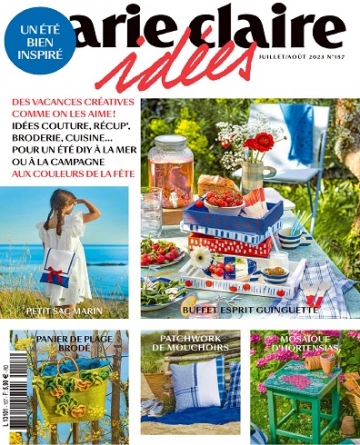 Marie Claire Idées N°157 – Juillet-Août 2023  [Magazines]