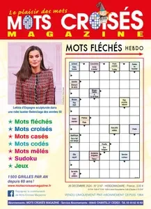 Mots Croisés Magazine N.3147 - 26 Décembre 2024  [Magazines]