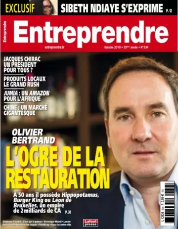 Entreprendre - Octobre 2019  [Magazines]