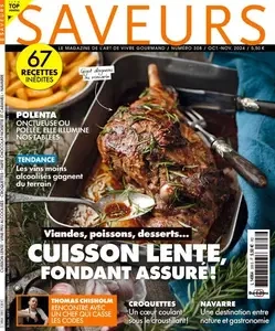 Saveurs France - Octobre-Novembre 2024  [Magazines]