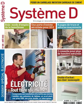 Système D N°835 – Électricité : Tout Faire Soi-même !  [Magazines]