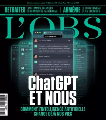 L’Obs N°3043 Du 2 au 8 Février 2023  [Magazines]