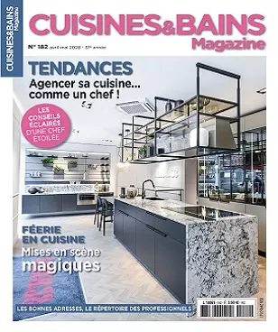 Cuisines et Bains N°182 – Avril-Mai 2020  [Magazines]