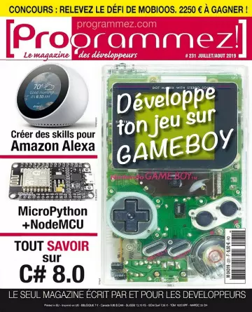 Programmez N°231 – Juillet-Août 2019  [Magazines]