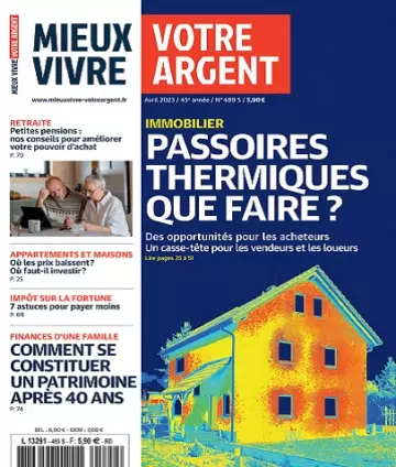 Mieux Vivre Votre Argent N°489 – Avril 2023  [Magazines]