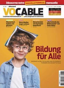 Vocable Allemand N.884 - Novembre 2023  [Magazines]