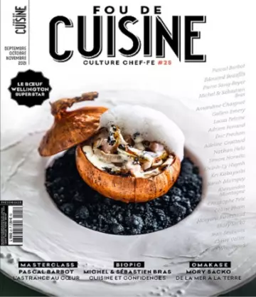 Fou De Cuisine N°25 – Septembre-Novembre 2021  [Magazines]