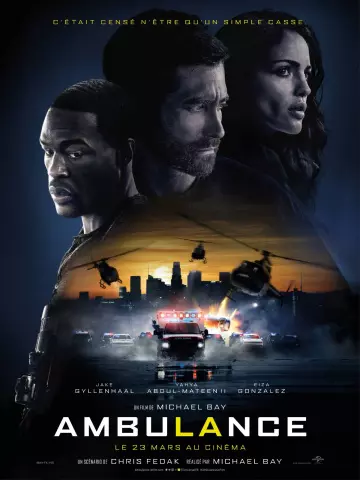 Ambulance  [HDRIP] - TRUEFRENCH