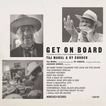 Taj Mahal, Ry Cooder - GET ON BOARD  [Albums]